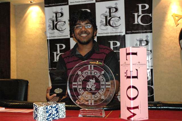 India Poker Championship - FTS 2.0 Leaderboard standings after Day